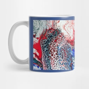 Liquid Patriot - Acrylic Paint Pour Mug